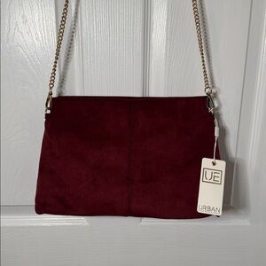 Anthropologie Modaluxe Faux Suede Clutch/Purse - New with tags!